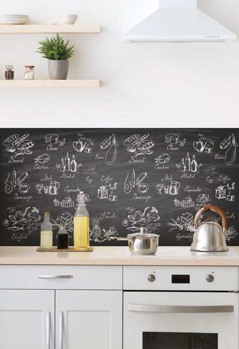 Scritta da parete adesiva cucina – wonderlogo